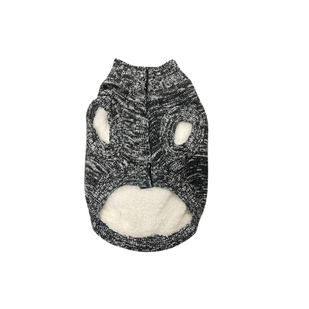 Silverpaw Fleece Lined Dog Sweater