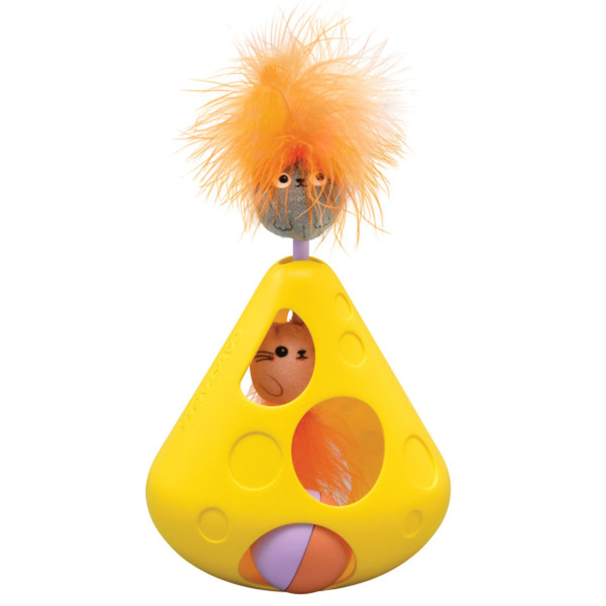 Catstages Mousin' Around Wobble Wedge Cat Toy