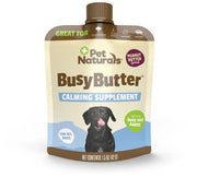 Pet Naturals BusyButter Calming Peanut Butter Spread for Dogs 1.5 oz