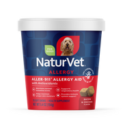 Naturvet Aller-911 Allergy Aid Dog Soft Chews Plus Antioxidants 70 ct