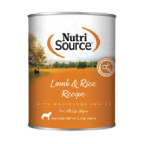 Nutrisource Lamb & Rice Recipe with Wholesome Grains Canned Dog Food