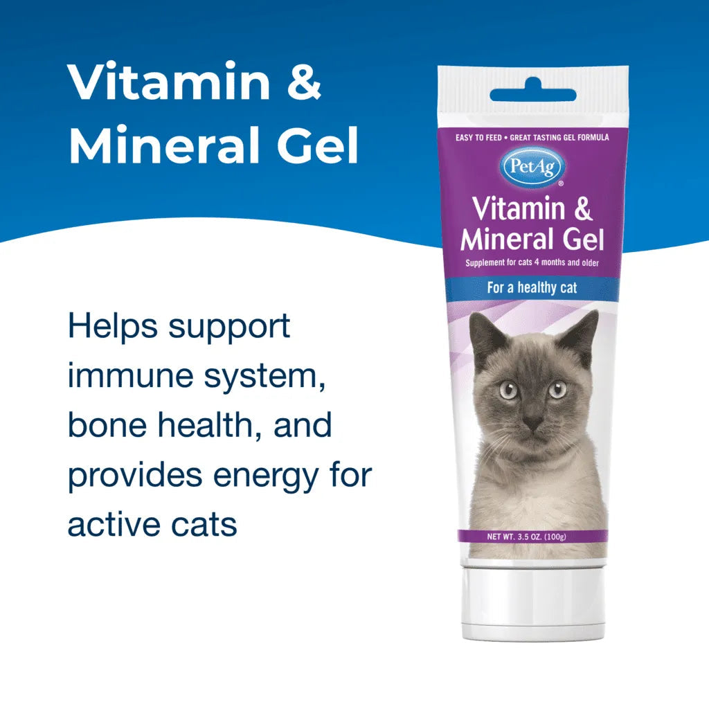 Petag Vitamin & Mineral Gel Supplement for Cats
