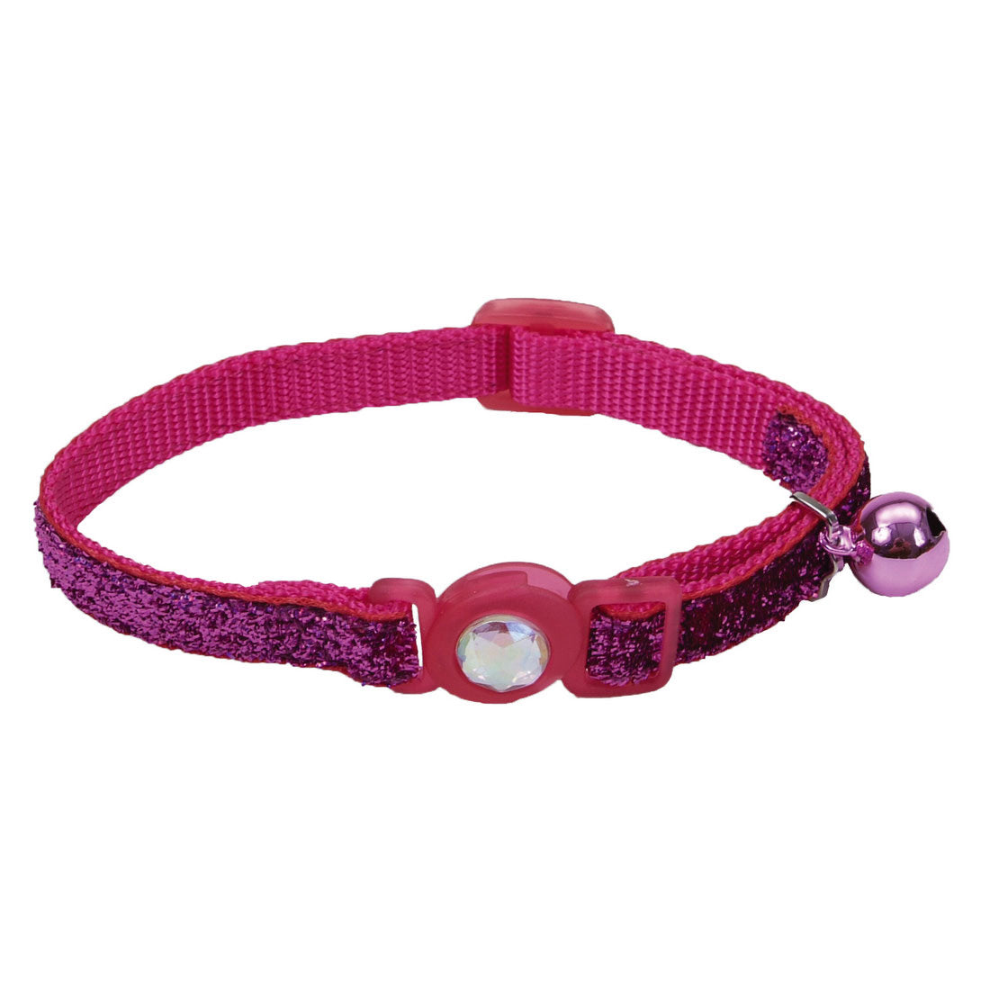 Coastal Pet Products Safe Cat Jeweled Buckle Adjustable Breakaway Cat Collar With Glitter Overlay