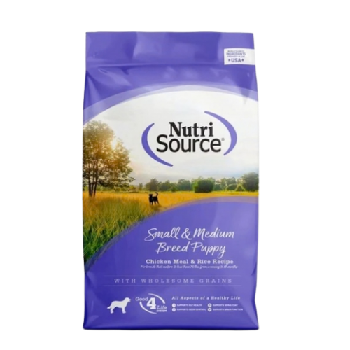 Nutrisource Chicken & Rice Small/Med Breed Puppy Dry Dog Food