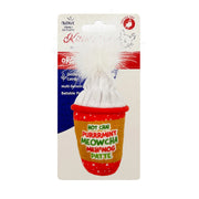 Huxley & Kent Holiday Latte My Way Plush Cat Toy