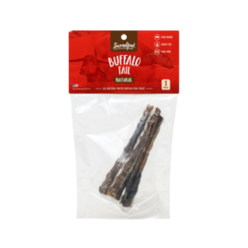 Incredipet Buffalo Tails Dog Chew 3 pk