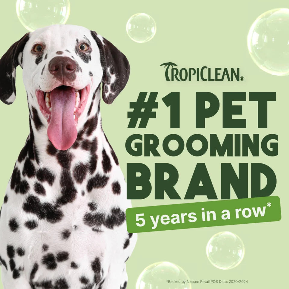 Tropiclean Aloe And Coconut Deodorizing Shampoo For Pets 20 oz