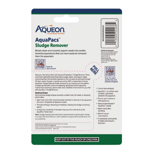 Aqueon Aquapacs Sludge Remover